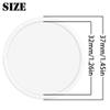 MANBATTLE 500 Custom Poker Chips, Bar Drink Token Chips Personalized Logo, Image, Text on Chip, Double Sided Full Color Print Custom Tokens, Good for Casino Night, Wedding and Bachelor Party (White) view 2