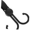 COOLHIYA 5pcs Double Hook Organizer for Bags Clothes and Toys Stroller Hook for Home and Back Use view 2