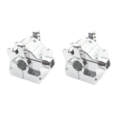 RC Parts for JLB for Racing for Cheetah 11101 21101 J3 1/10 RC Upgrades Parts 2 Set Metal Gearbox Case Differential Housing Modified Parts