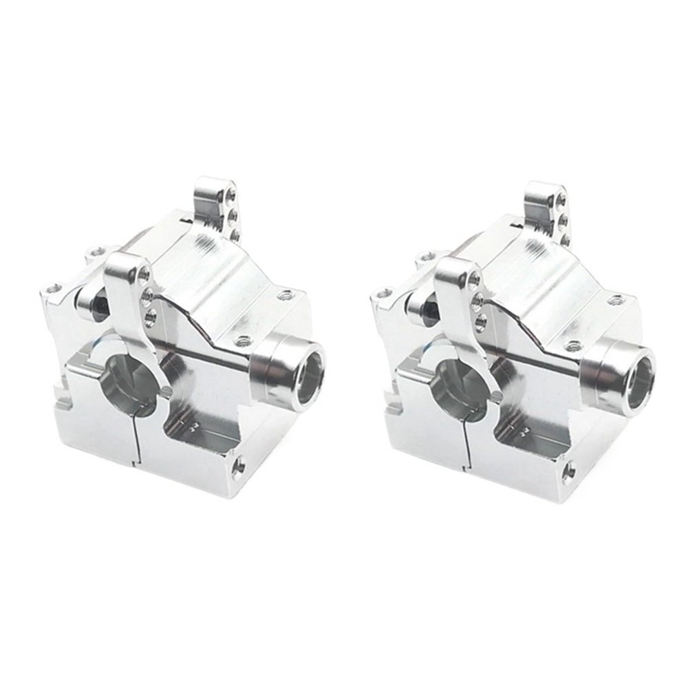 RC Parts for JLB for Racing for Cheetah 11101 21101 J3 1/10 RC Upgrades Parts 2 Set Metal Gearbox Case Differential Housing Modified Parts