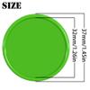 MANBATTLE 500 Custom Poker Chips, Bar Drink Token Chips Personalized Logo, Image, Text on Chip, Double Sided Full Color Print Custom Tokens, Good for Casino Night, Wedding and Bachelor Party (Green) view 2