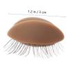 3 Pairs Makeup Practice Head Model with Removable Eyelids view 2