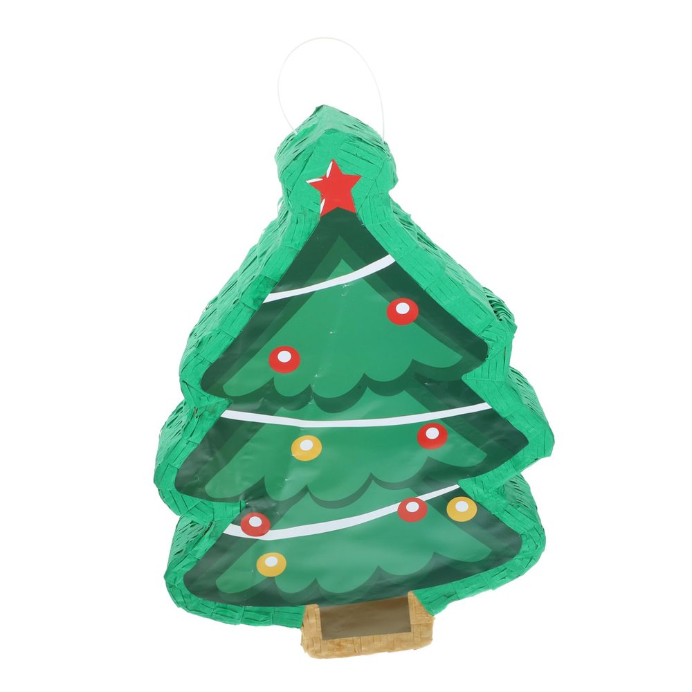 BUGUUYO Christmas Tree Fun Party Decoration Candy Filled Photo Prop for Holiday Celebrations for Birthdays Festive Gatherings Lightweight Craft