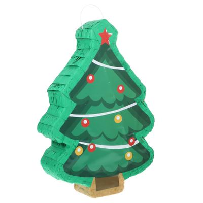 Beatifufu Traditional Christmas Tree Decoration Filled Prop for Holiday Party Games Unique Festive Centerpiece for Family Gatherings and Celebrations