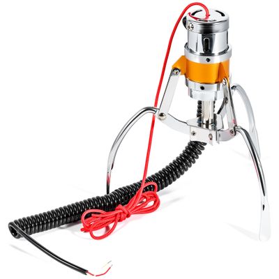 Crane Claw Machine Hand, Arcade Game Machine Claw, Unassembled Claw Arm Accessories with Coil, Doll Machine Spare Clamp Part, 6.3in Diameter