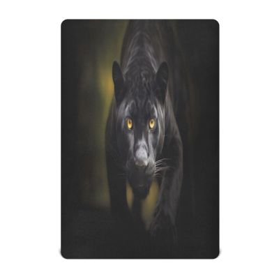 FLildon Cool Panther Black Leopard Baby Crib Sheets for Boys Girls, Stretchy Soft Crib Mattress Sheet 52 x 28 in
