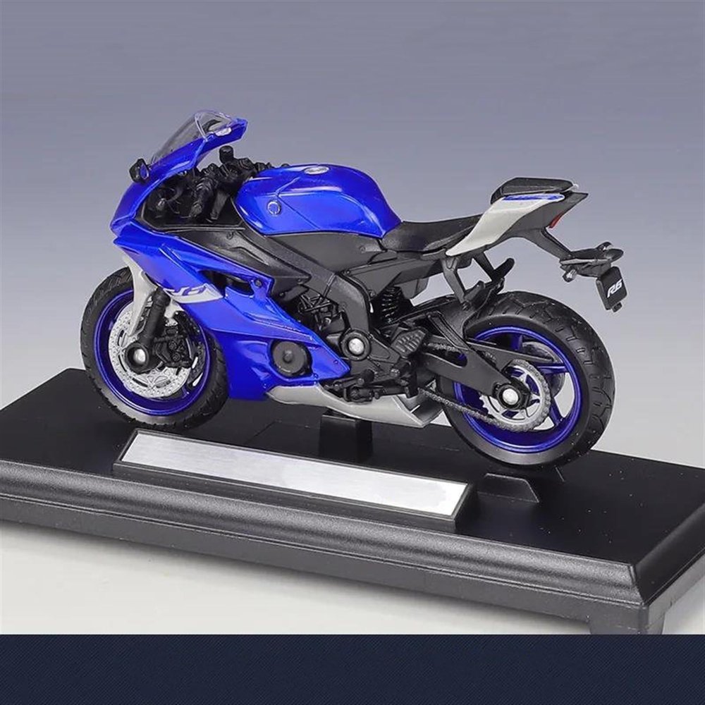 Collection Motorcycle Simulation Diecast Model Collection Birthday Present 1:18 for Y-AMAHA YZFR6 YZF-R6 2020