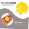 CAXUSD 50pcs Reusable Yellow Lottery Balls Openable Raffle Balls for Party Games Plastic Party Supplies Festive Props view 4
