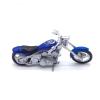 Collection 1:18 Motorcycle Simulation Diecast Model Collection Birthday Present for Harley Scooter(Blue) view 1