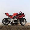 Collection 1/12 Motorcycle Simulation Diecast Model Collection Birthday Present for Kawasaki Ninja H2R(Red Foam Box) view 1