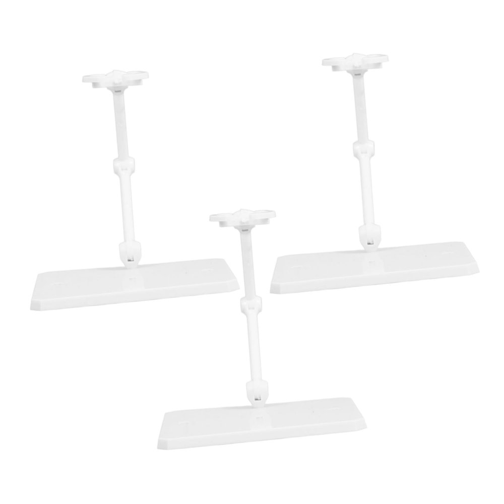 ULDIGI 3pcs Action Figure Display Holder Base Model Stand for Dolls and Toy Figures Stable and Practical Support Stands for Collectibles