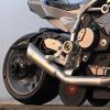 Collection 1/12 Motorcycle Simulation Diecast Model Collection Birthday Present for Kawasaki Ninja H2R(Gray Foam Box) view 2