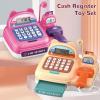 ANGGREK Cashier Checkout Toy, Calculator Inductive Scanning Interesting Cash Register Toy Set for (Brown) view 4