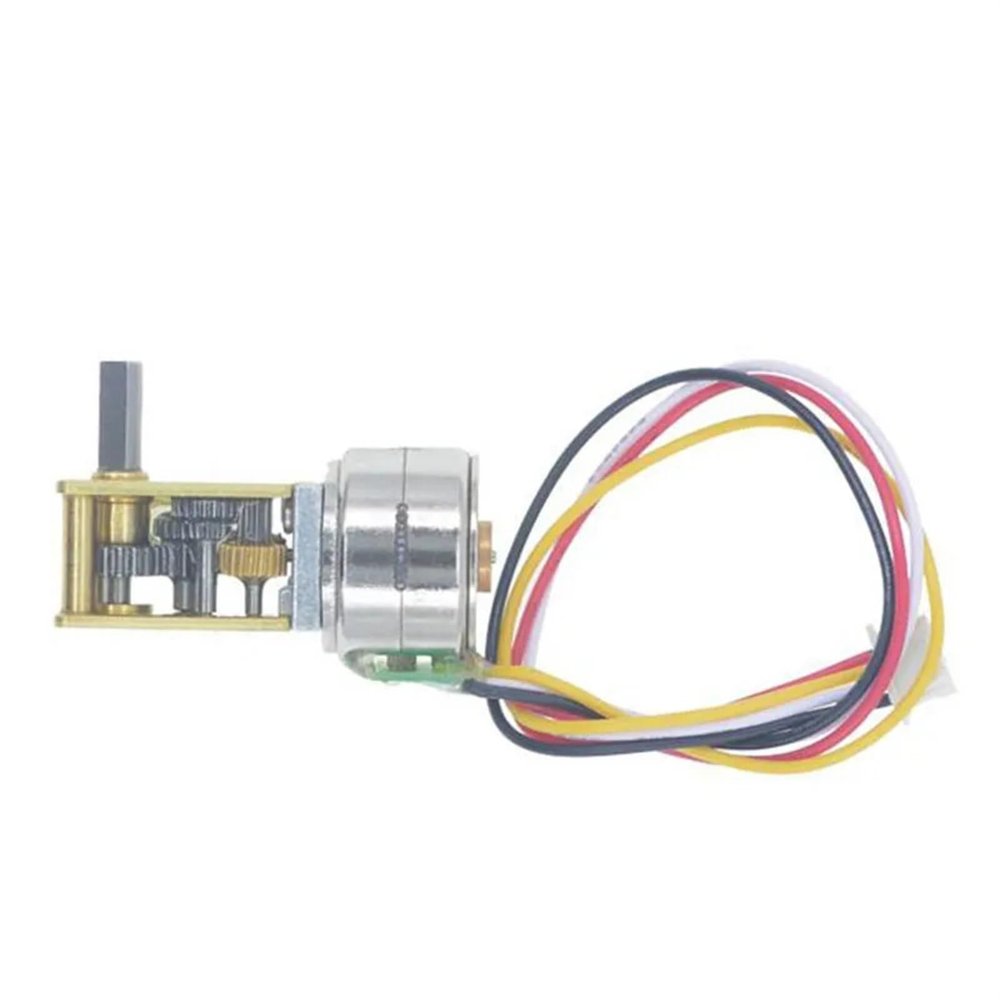 1218-15BY 2 Phase Gear Step Motor DC 5V12V Stepper Motor Gear Reduction Motor Brushless Mini Micro Metal Gear Motor(236 to 1)
