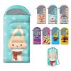 Sleeping Bag for Kids,Portable Camping Sleeping Bags for Boys&Girls with Cute Cartoon Print,Lightweight Waterproof Compact Sleeping Bag for Indoor Outdoor Hiking Travel (Rabbit) view 1