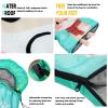 Sleeping Bag for Kids,Portable Camping Sleeping Bags for Boys&Girls with Cute Cartoon Print,Lightweight Waterproof Compact Sleeping Bag for Indoor Outdoor Hiking Travel (Rabbit) view 4
