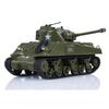 wheelfun Henglong US in Stock, 1/30 Tank Sherman M4A3 3841-01, Infrared Battle, Realistic Firing Effects, Lights and Sound, 2.4G Remote Control Tanks 320Rotating Turret Infrared Combat for Ages 14+ view 4