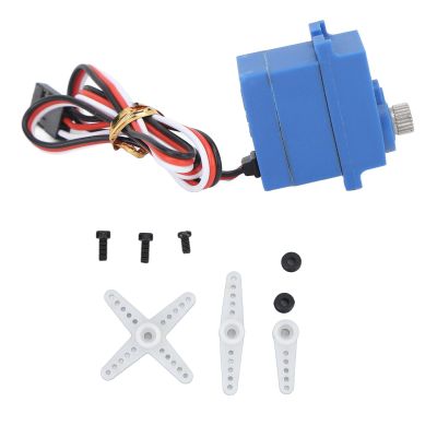 ANGGREK High Torsion Servo, Servo Internal Metal Gear Excellent Plastic High Accuracy Gears for Remote Control Toys