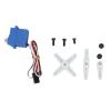 ANGGREK High Torsion Servo, Servo Internal Metal Gear Excellent Plastic High Accuracy Gears for Remote Control Toys view 3
