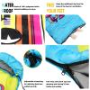 Sleeping Bag for Kids,Portable Camping Sleeping Bags for Boys&Girls with Cute Cartoon Print,Lightweight Waterproof Compact Sleeping Bag for Indoor Outdoor Hiking Travel (Walkman) view 4