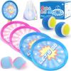 4Pcs Catch Ball Game for Kids, Outdoor Toys for Age 3-7, Beach Toy for Ages 8-13, Ball Sports Toys for Kids and Adults Family School Outdoor Games for 3-5 6-9 10+ Year Old Boys Girls view 1