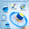 4Pcs Catch Ball Game for Kids, Outdoor Toys for Age 3-7, Beach Toy for Ages 8-13, Ball Sports Toys for Kids and Adults Family School Outdoor Games for 3-5 6-9 10+ Year Old Boys Girls view 3