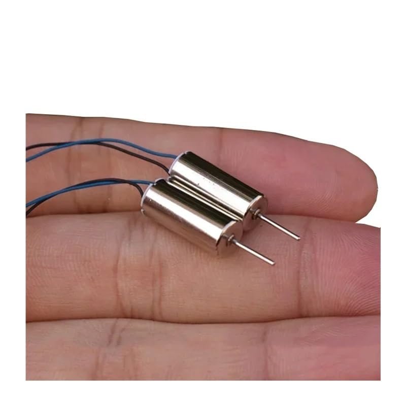UTZRUATZHG 2PCS 716 7mm*16mm Coreless Electronic Starter DC 3.7V 4.2V 50800RPM High Speed Hollow Cup Engine DIY RC Drone Quadcopter