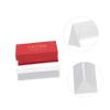 BELLIFFY Triangular Prism Optical Glass for Physics Teaching Compact Refracted for Classroom Experiments Easy to Use Carry for Students Science Demonstrations view 4