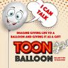 blue-ther Toon Balloon Magic Tricks Funny Talking Balloon Speaking Balloon Comedy Magic Props Stage Illusions Gimmicks for Magicians view 2
