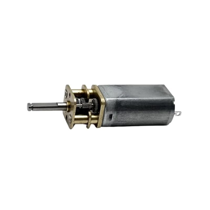 050 Gear Electronic Starter DC 3V 5V 6V 7.4V 140RPM Slow Speed Full Metal Gearbox Gear Reduction Electronic Starter DIY Smart Car Toy Robot(Model A)