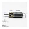 050 Gear Electronic Starter DC 3V 5V 6V 7.4V 140RPM Slow Speed Full Metal Gearbox Gear Reduction Electronic Starter DIY Smart Car Toy Robot(Model A) view 2