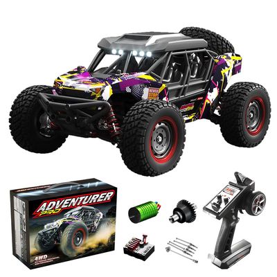 Dodoore D852 1/16 Scale Brushless Fast RC Cars, 70KM/H High Speed Remote Control Car, 4WD All Terrain Off-Road RC Truck, 2.4GHz Electric Vehicle Gift for Adults (Purple)