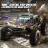 Dodoore D852 1/16 Scale Brushless Fast RC Cars, 70KM/H High Speed Remote Control Car, 4WD All Terrain Off-Road RC Truck, 2.4GHz Electric Vehicle Gift for Adults (Purple) view 3