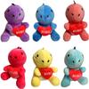 6PCS Cute Dinosaur with Red Heart Plush Toys,Dinosaur Stuffed Animals,Unique Gifts for Kids,Gift Exchange for Boys Girls Toddlers Class Classroom School Party Favor view 2