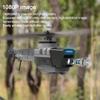 Aetheria C128 Scout Drone RC Helicopter with 1080P Camera 2.4G 4CH Military Aircraft, Remote Control Aircraft with 6-Axis-Gyro Optical Flow Localization for Adults view 2