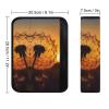 CSGJMYGS 2PCS Car Seat Belt Pads Universal Auto Seatbelt Shoulder Pad Sunset Dandelion Seat Belt Cover Comfortable Driving Shoulder Strap Covers Harness Pad for Car Interior Accessories view 2