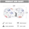 xigua Watercolor Cute Ghosts Muslin Baby Burp Cloths Set of 1, Super Soft & Absorbent Burping Rags, Cotton Burp Clothes Shower Gift for Newborn, Baby Girls and Boys view 4