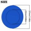 MANBATTLE 100 Custom Poker Chips, Drink Token Chips Imprinted with Personalized Logo, Image or Text, Double Sided Full Color Print Custom Tokens for Bars, Party, Poker Games or Casino Night (Blue) view 2