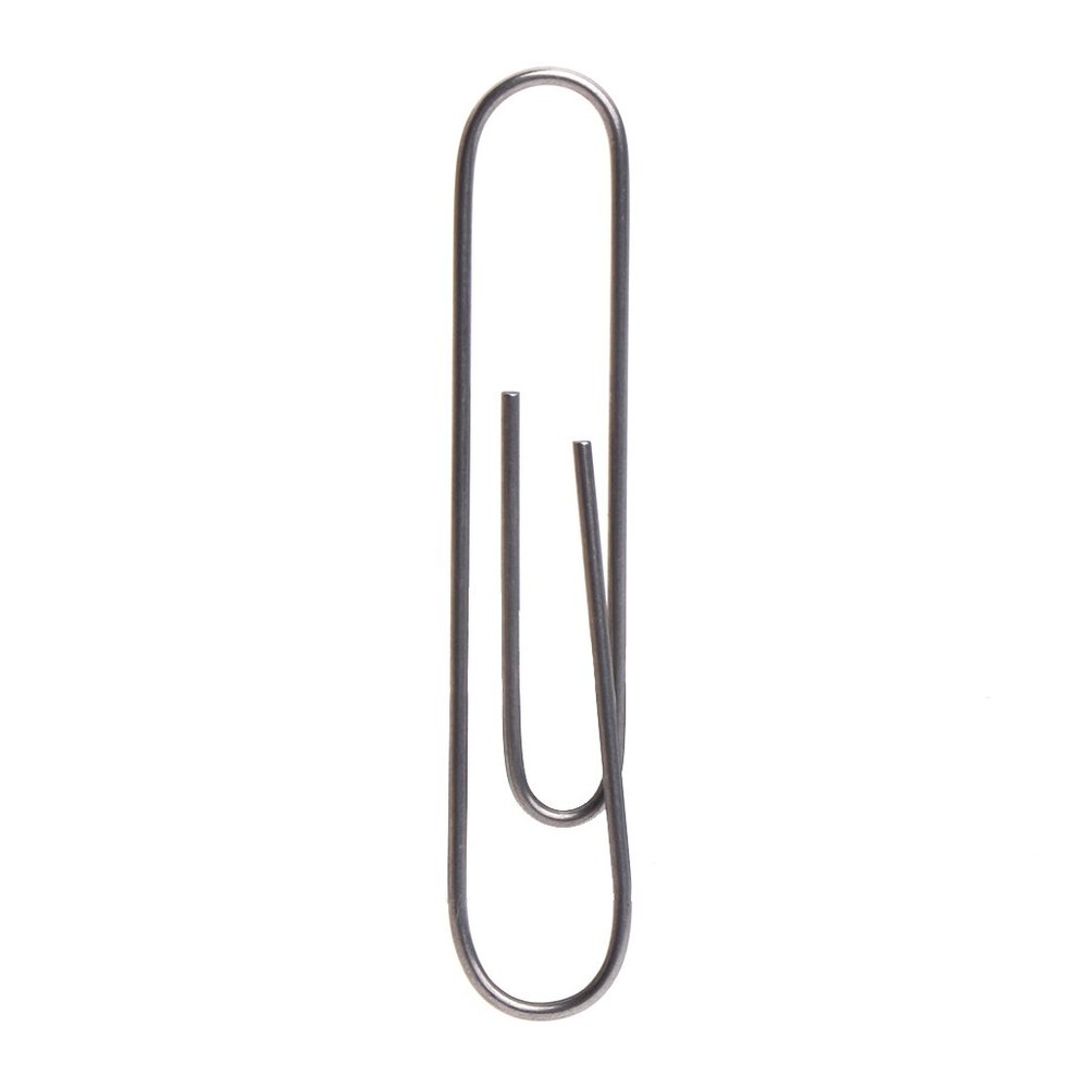 kobeIeen Self Bending Paperclip Memory Toy Metal Made Relieve Stress Photo Props Stage Illusion Mentalism