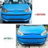 Compatible for VW UP 2011-2015 Lower Car Front Bumper Spoiler Lip Lower Splitter Spoiler Diffuser Deflector Guard Cover(Glossy Black) view 4