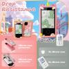 WINWEND Kids Smart Phone Toys, Touchscreen HD Dual Camera Cell Phone for Kids,Travel Toy Preschool Learning Toy for Kid,Christmas Birthday Gifts Toddler Play Phone for Girls Boys 3-14 Pink view 4