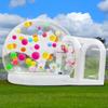 12FT Inflatable Bubble House with Bouncing Bottom, Commercial Grade PVC Bounce Balloon House for Kids, Inflatable Dome Tent with 950W Air Blower for Backyard Birthday Wedding Party Gender Reveal view 1