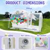 12FT Inflatable Bubble House with Bouncing Bottom, Commercial Grade PVC Bounce Balloon House for Kids, Inflatable Dome Tent with 950W Air Blower for Backyard Birthday Wedding Party Gender Reveal view 2