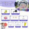 12FT Inflatable Bubble House with Bouncing Bottom, Commercial Grade PVC Bounce Balloon House for Kids, Inflatable Dome Tent with 950W Air Blower for Backyard Birthday Wedding Party Gender Reveal view 4