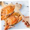 NAMOARLY 50pcs Interactive Crab Eating Tools Mini Hammers Wooden Crab Mallets for Boys and Girls Safe view 2