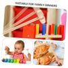 NAMOARLY 50pcs Interactive Crab Eating Tools Mini Hammers Wooden Crab Mallets for Boys and Girls Safe view 3