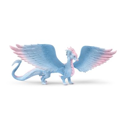 schleich Bayala - 13 Crystal Dragon Toy with Movable Wings - Fantasy Creature with Glittering Body and Tail - Fairy Dragon Figurine for Imaginative Play for Girls and Boys - Kids Ages 5+ | 70833