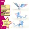 schleich Bayala - 13 Crystal Dragon Toy with Movable Wings - Fantasy Creature with Glittering Body and Tail - Fairy Dragon Figurine for Imaginative Play for Girls and Boys - Kids Ages 5+ | 70833 view 4
