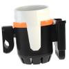 FOYTOKI Walker Cup Holder for Rolling Walker Stroller Accessory Durable and Stable Drink Rack for Elderly Mobility Aids Black-Orange Color view 2