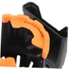FOYTOKI Walker Cup Holder for Rolling Walker Stroller Accessory Durable and Stable Drink Rack for Elderly Mobility Aids Black-Orange Color view 3